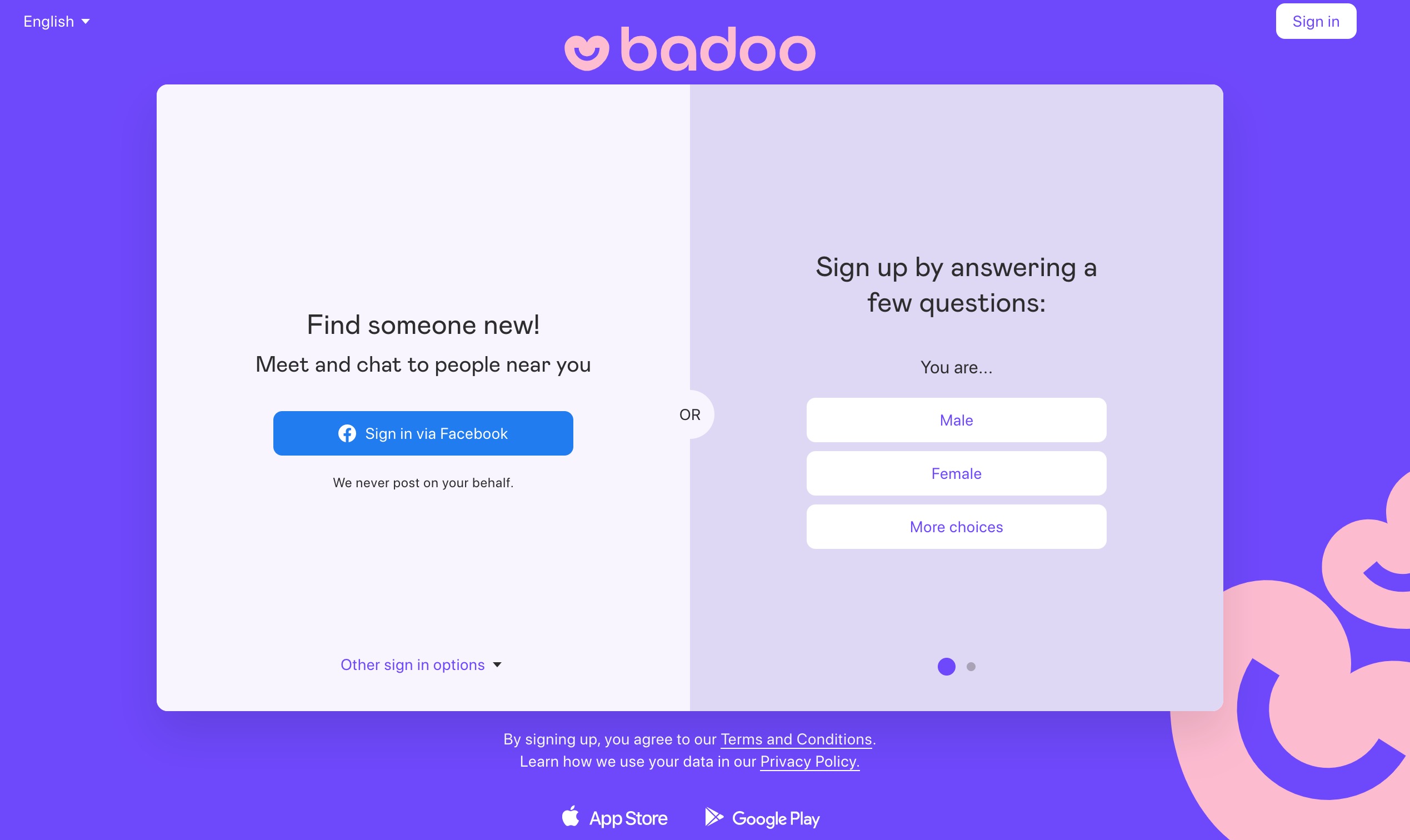 Badoo app